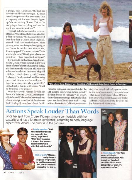 US Weekly - April 1, 2002 - Nicole - Success Is the Best Revenge