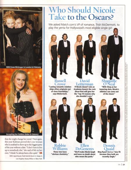 US Weekly - April 1, 2002 - Nicole - Success Is the Best Revenge